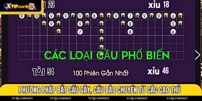 Phương pháp bắt cầu gãy và cầu đảo chiều của cao thủ 3 Phương pháp bắt cầu gãy, cầu đảo chuyền từ các cao thủ