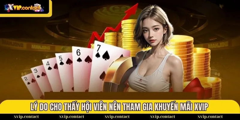 Tổng Hợp Khuyến Mãi 1 Các lý do cho thấy hội viên nên tham gia khuyến mãi XVIP